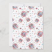 4. Juli GRILLEN Nachbarschaftsblock-Party Einladung (Rückseite)