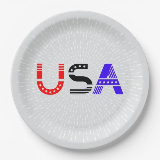 4. Juli GRILLEN USA Paper Teller (Vorderseite)