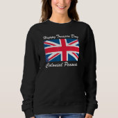 4. Juli Großbritannien Sweatshirt (Vorderseite)