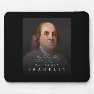 4. Juli Gründungsvater Ben Benjamin Franklin T-Shi Mousepad