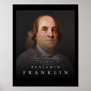4. Juli Gründungsvater Ben Benjamin Franklin T-Shi Poster