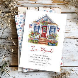 4. Juli habe ich eine neue Adresse verschoben Ankündigung