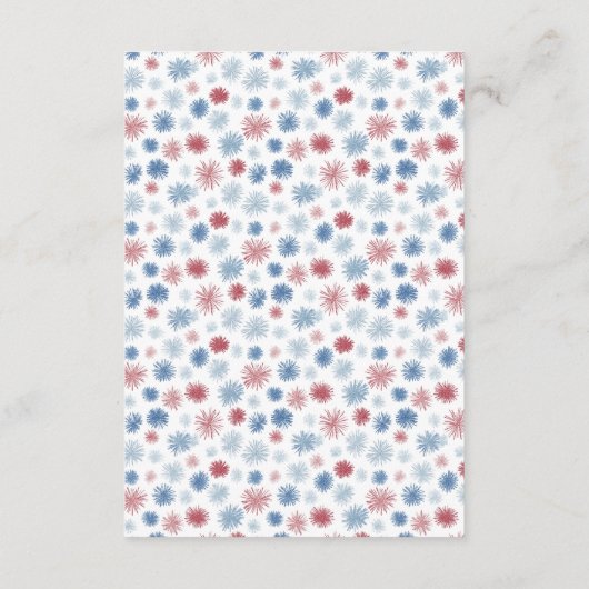 4. Juli habe ich eine neue Adresse verschoben Ankündigung (Rückseite)