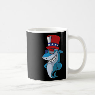 4. Juli Hai für Kinder Kaffeetasse