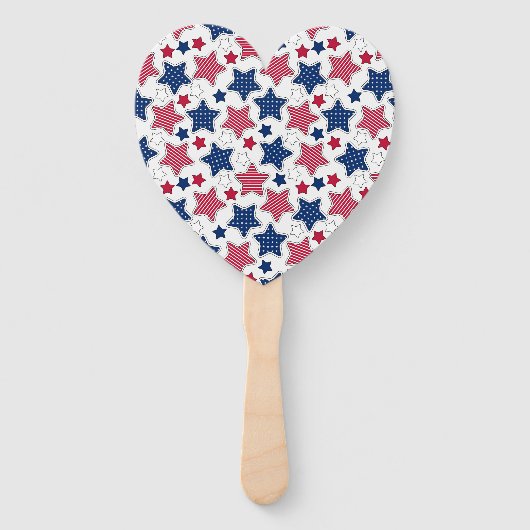 4. Juli Handfans Fächer (Vorderseite)