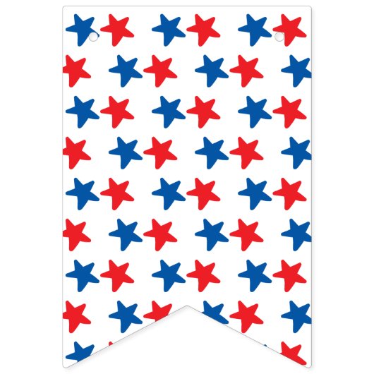 4. Juli | Händgezeichnete amerikanische Flagge & S (Erste Fahne)