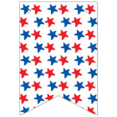 4. Juli | Händgezeichnete amerikanische Flagge & S (Dritte Fahne)