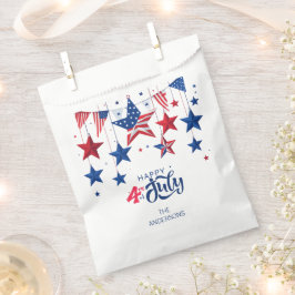 4. Juli Hanging Stars ID1103 Geschenktütchen