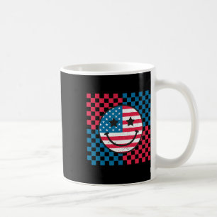 4. Juli - Happy Face American Kaffeetasse