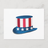 4. Juli Hat Postcard Postkarte (Vorderseite)