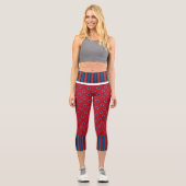 4. Juli Hochwaldkauz Capri Leggings (Vorderseite)