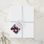 4. Juli Hochzeitsdankeschön Geschenkanhänger (Mit Garn)