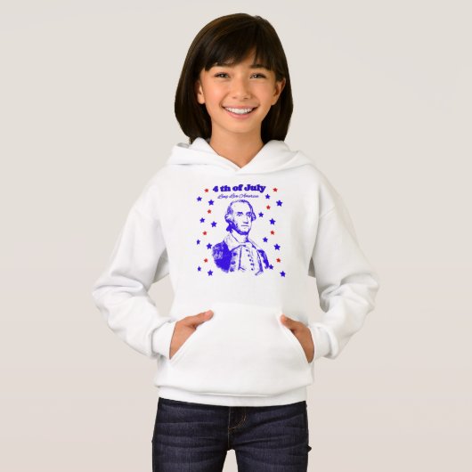 4. Juli Hoodie (Vorne ganz)