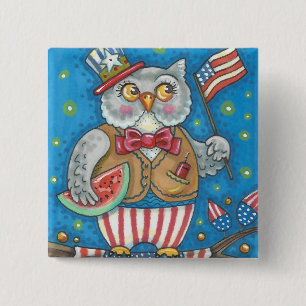 4. JULI HOOT OWL, BIRD BUTTON Square