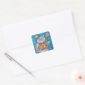 4. JULI HOOT OWL, BIRD STICKERS Square *Blatt (Umschlag)