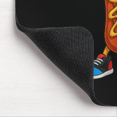 4. Juli Hot Dog Lustiger Vierter Juli Kinder Junge Mousepad (Ecke)