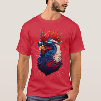 4. Juli Hühnchen 2 T-Shirt