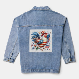 4. Juli Hühnerklipart-61531 Jeansjacke