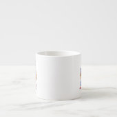 4. Juli Hund Sublimation-66361 Espressotasse (Vorderseite)