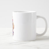 4. Juli Hund Sublimation-66361 Jumbo-Tasse (Rechts)