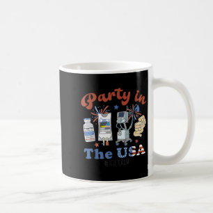 4. Juli ICU Nurse Party in der US ICU Nurse C Kaffeetasse
