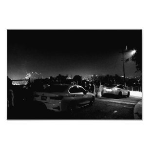 4. Juli in City Terrace Fotodruck