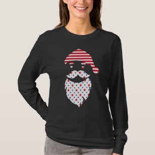 4. Juli in Weihnachten Santa Claus Grafik T-Shirt