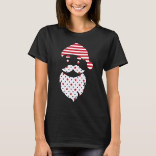 4. Juli in Weihnachten Santa Claus Grafik T-Shirt