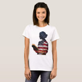 4. Juli | Independence Day Design T-Shirt (Vorne ganz)