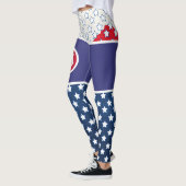 4. Juli Independence Day Monogramm Leggings (Links)
