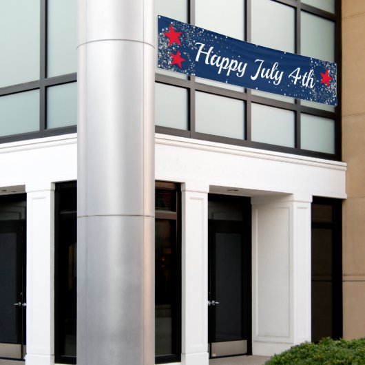 4. Juli Innenhof Custom Banner (Äußeres Gebäude)
