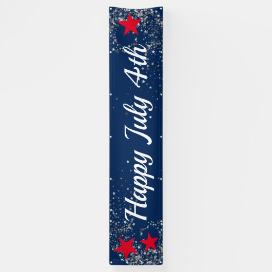 4. Juli Innenhof Custom Banner (Vertikal)