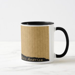 4. Juli Iwo Jima Gott segne Amerika Keramik-Tasse Tasse
