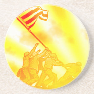 4. Juli Iwo Jima Gott segne Amerika Untersetzer
