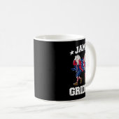 4. Juli James Madison Griddy James Griddin 1 Kaffeetasse (VorderseiteRechts)