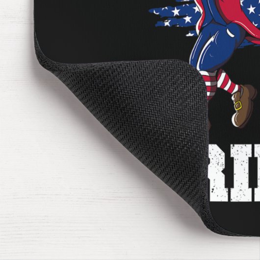 4. Juli James Madison Griddy James Griddin 1 Mousepad (Ecke)