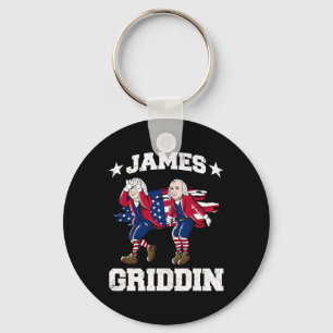 4. Juli James Madison Griddy James Griddin 1 Schlüsselanhänger