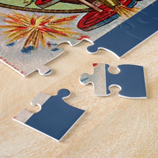 4. Juli Junge Puzzle (Seite)