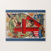4. Juli Junge Puzzle (Horizontal)