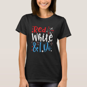 4. Juli-Junggesellinnenabschied Rot Weiß & Ich Tu' T-Shirt