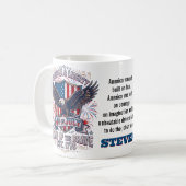 4. Juli Kaffeetasse (Vorderseite Links)
