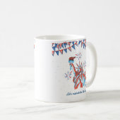 4. Juli Kaffeetasse (VorderseiteRechts)
