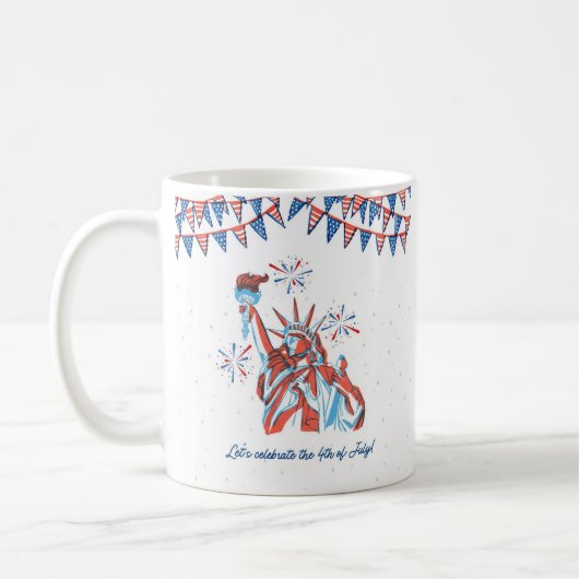 4. Juli Kaffeetasse (Links)