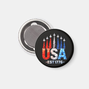 4. Juli-Kampfjets USA Patriotisch Magnet