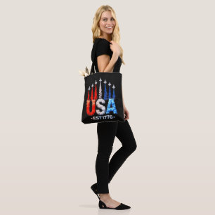4. Juli-Kampfjets USA Patriotisch Tasche