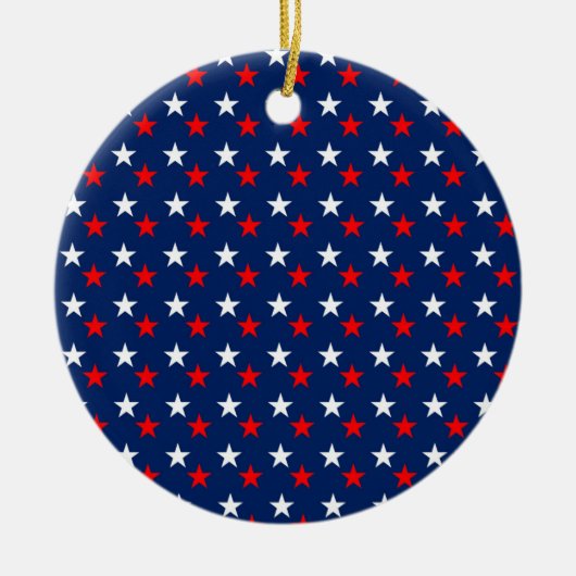 4. Juli Keramik Ornament (Vorne)