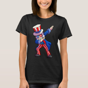 4. Juli Kinder Jungs Männer betteln Uncle Sam T-Shirt