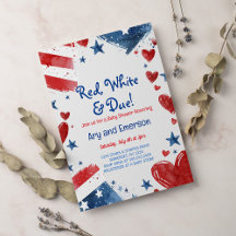 4. Juli Kinderdusche Einladung 4. Juli Dusche