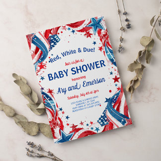 4. Juli Kinderdusche Einladung 4. Juli Dusche