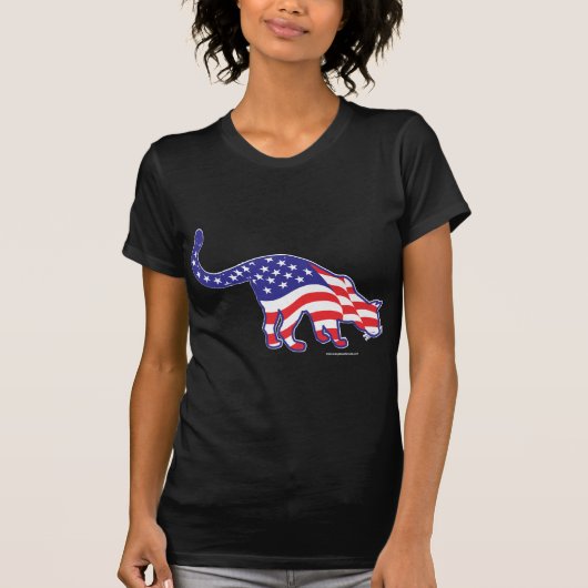 4. Juli Kitty Cats T-Shirt (Vorderseite)